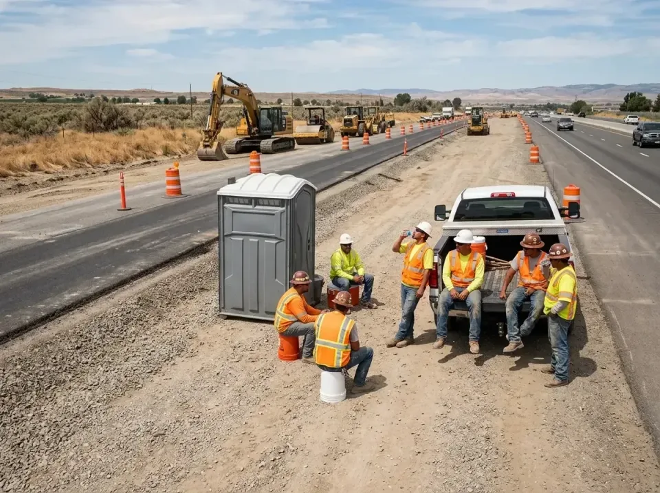 highway-road-construction-crew-007 — frequently asked questions, Porta Potty and Restroom Rentals in Benton, KY